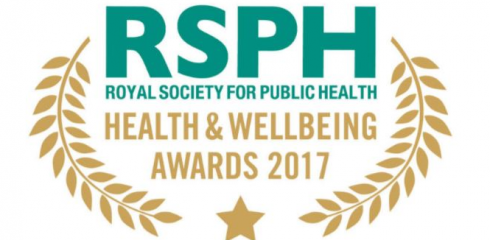 We have been shortlisted for another Royal Society of Public Health award!