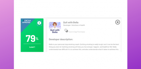 Quit with Bella – now ORCHA approved