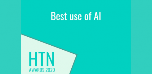 Finalists in the HTN Awards 2020 ‘Best use of AI’