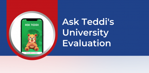 Ask Teddi evaluation with Swansea University and the University of Essex